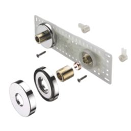 Bristan Wall Mount 11 Shower Kit Chrome-Plated