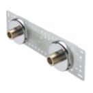 Bristan Wall Mount 11 Shower Kit Chrome-Plated