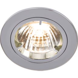 Knightsbridge  Fixed  Recessed Downlight Chrome