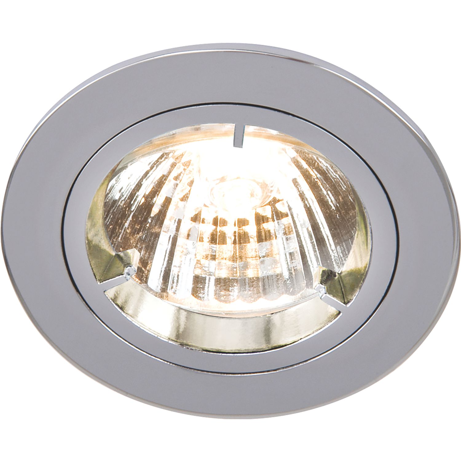 Knightsbridge Fixed Recessed Downlight Chrome (790GA)