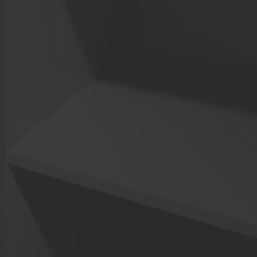 Spacepro  5-Shelf Tower Unit with Hanger Bar Black 450mm x 2100mm