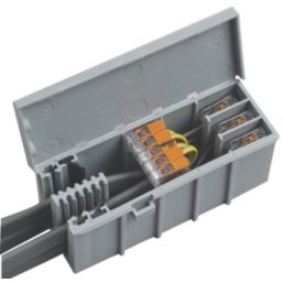 Wago  32A Multi-Purpose Junction Box 108 x 39 x 44mm Grey