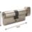 Smith & Locke Fire Rated 1 Star Thumbturn Thumbturn Lock 35-35 (70mm) Satin Nickel