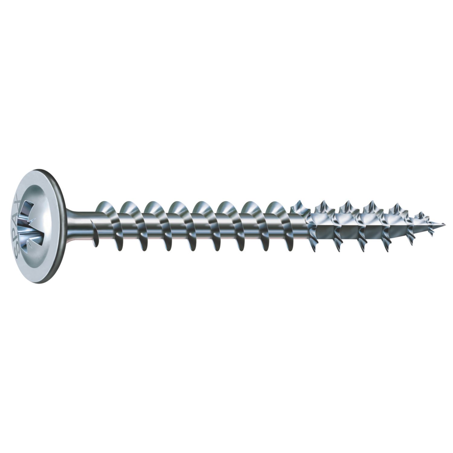 Spax PZ Flange Self Drilling Wood Screws 3.5mm x 25mm 2000 Pack (790VA)