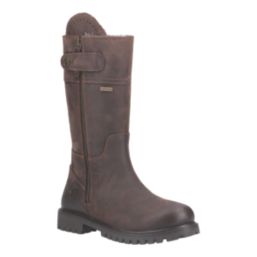 Cotswold Bushcombe Mid Size 7 Womens Brown Waterproof Slip-On Non Safety Work Boots