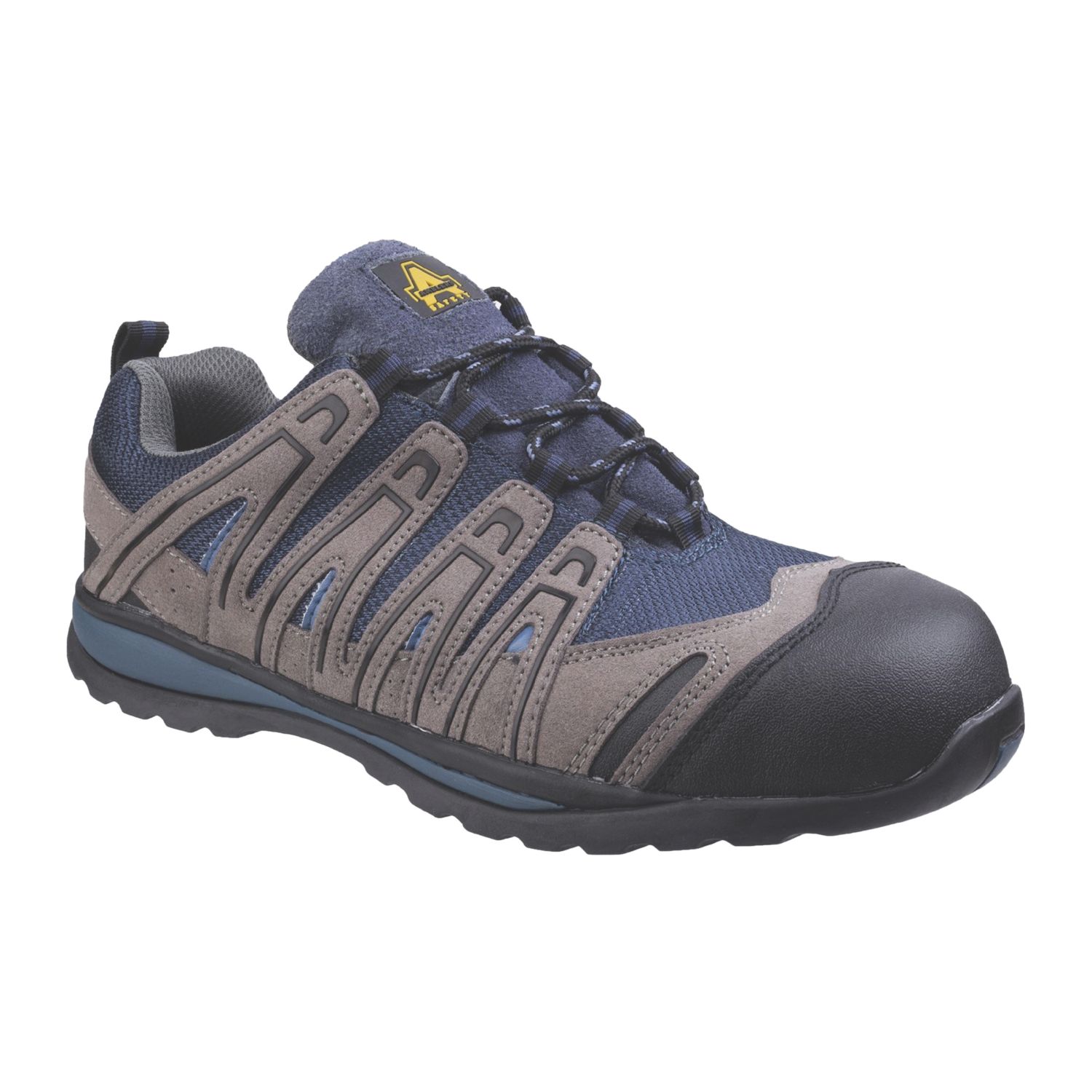 Amblers FS34C Size 4 Blue Safety Trainers (790XF)