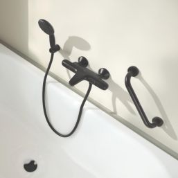 Grohe Start  Straight Household Grip Bar Matt Black 295mm