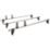 Van Guard VG49-3 Ford Transit 2006 - 2014 ULTI Van Roof Bars 1920mm