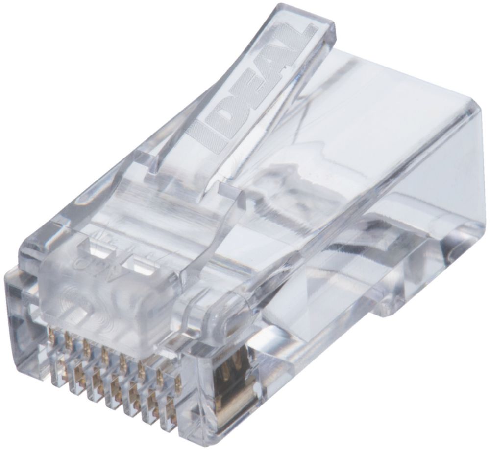 ethernet cable connector rj45 plug cat6 lan network conector rj45 8p8c  modular