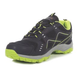 Regatta Vendeavour Size 12  Navy / Lime Punch Waterproof  Non Safety Trainers