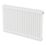 Flomasta 600mm x 1010mm 3536BTU White Horizontal 2 Column Radiator