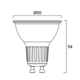 Sylvania RefLed Superia  GU10 LED Light Bulb 360lm 3.7W 5 Pack