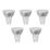 Sylvania RefLed Superia  GU10 LED Light Bulb 360lm 3.7W 5 Pack