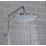 Bristan Buzz2 Rear-Fed Exposed Chrome-Plated Thermostatic Bar Mixer Shower with Diverter