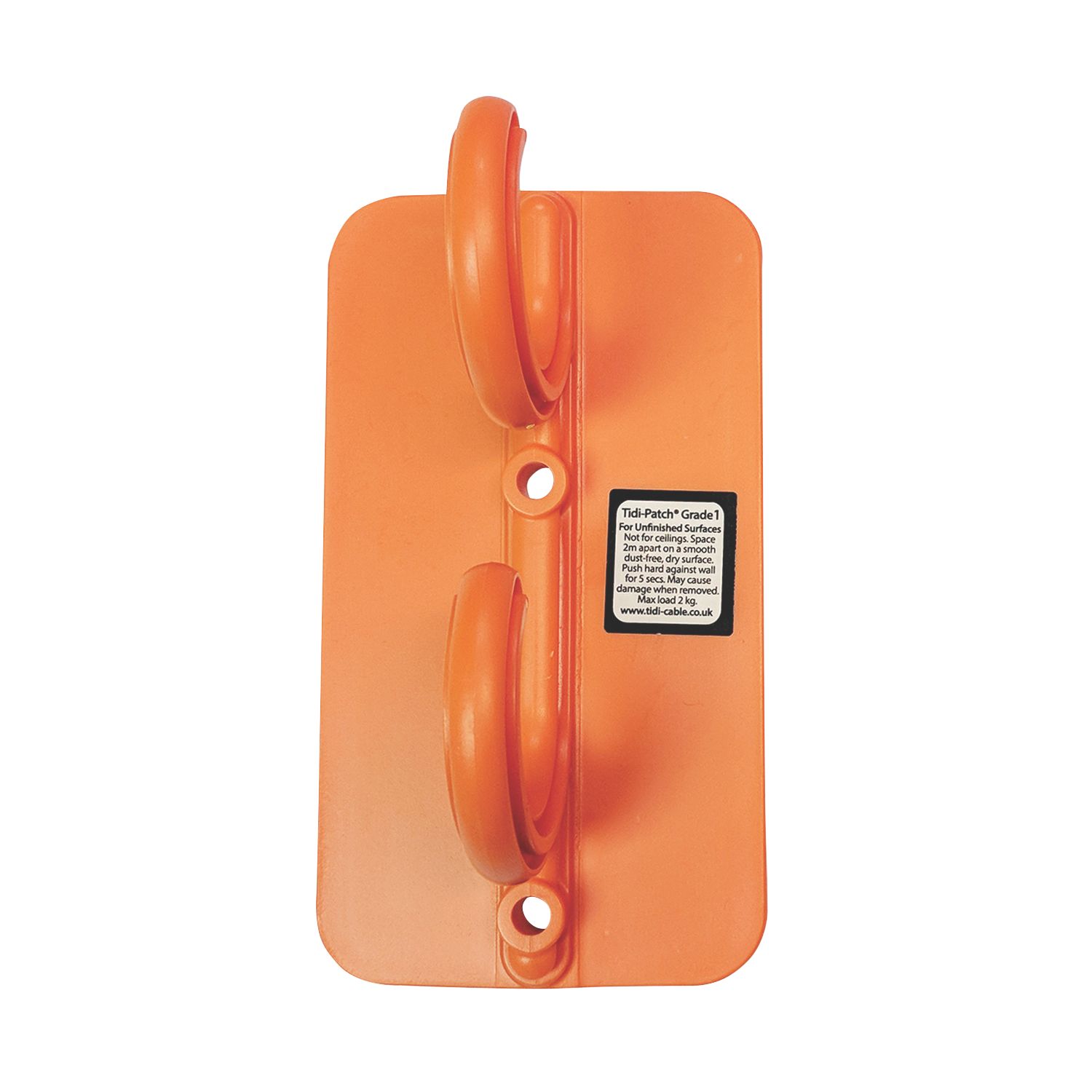 Tidi Cable 2-Hook Temporary Cable Holders 10 Pack (791FJ)