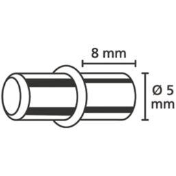 Suki Chipboard Shelf Supports 40 Pack