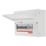 British General  12-Module 9-Way Part-Populated High Integrity Main Switch Consumer Unit with SPD
