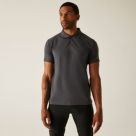 Regatta 50/50 Pique Polo Shirt Solid Grey - 1DS Medium 40.9" Chest