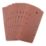 Titan   40/80/120/180 Grit 12-Hole Punched Multi-Material Sanding Sheets 185mm x 93mm 10 Pack