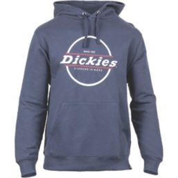 Dickies Towson Sweatshirt Hoodie Navy Blue X Large 41-43" Chest