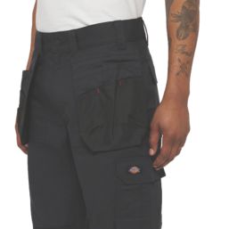Dickies  Multi Pocket Utility Work Trousers Black 32" W 32" L