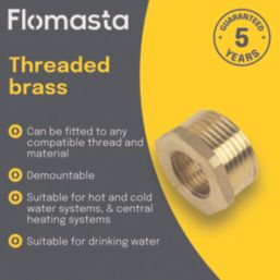 Flomasta Bushes 1/2" x 1/4" 2 Pack