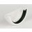 FloPlast  Half Round External Stop End White 112mm