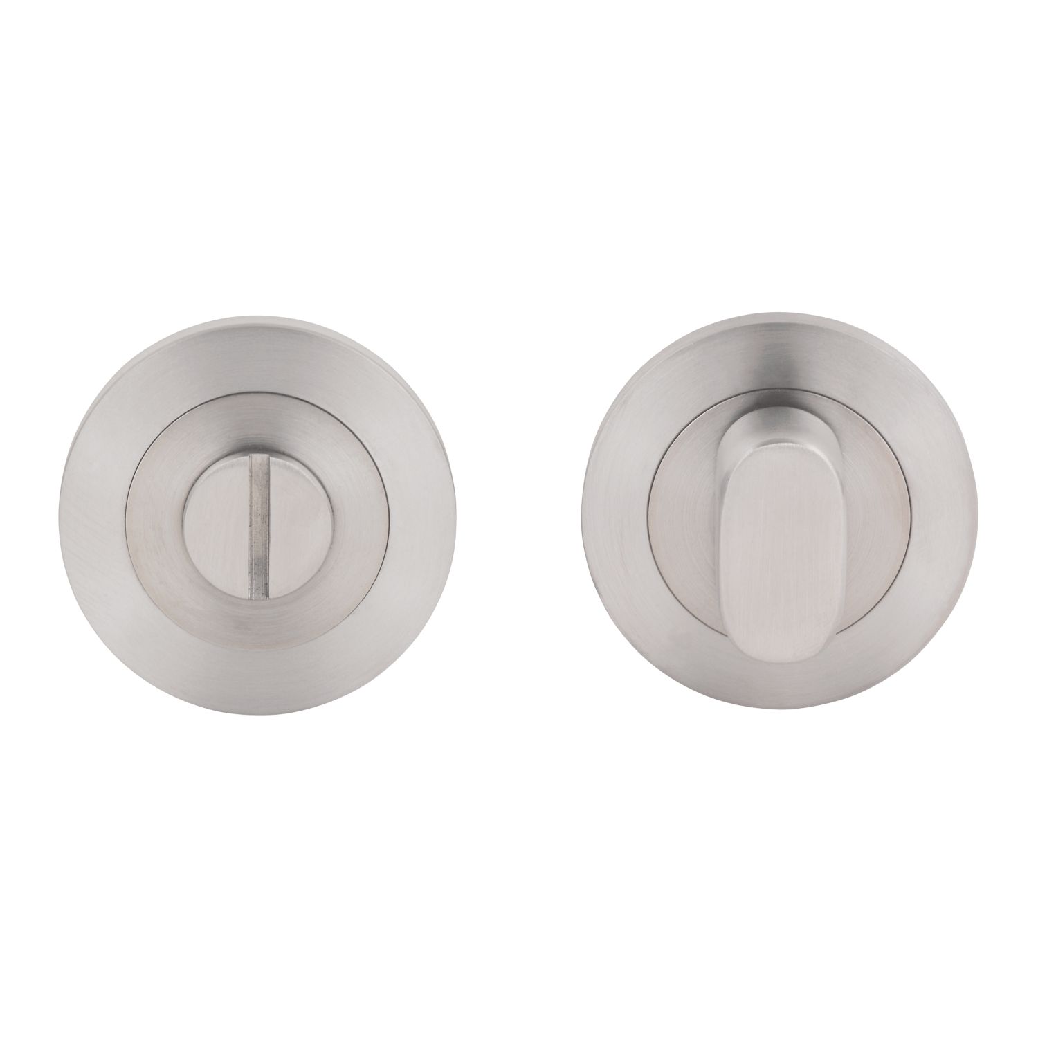 Serozzetta Standard Thumbturn Set Satin Stainless Steel 52mm (7924P)
