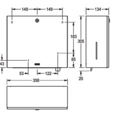 Paper Towel & Soap Dispenser