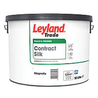 Leyland Trade Silk Emulsion Magnolia 10Ltr