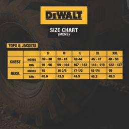DEWALT Mclaren Short Sleeve T-Shirt Black Medium 39-41" Chest
