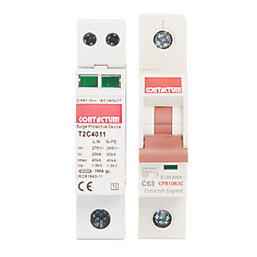 Contactum Defender SP & N  Type 2 Surge Protection Device 40kA