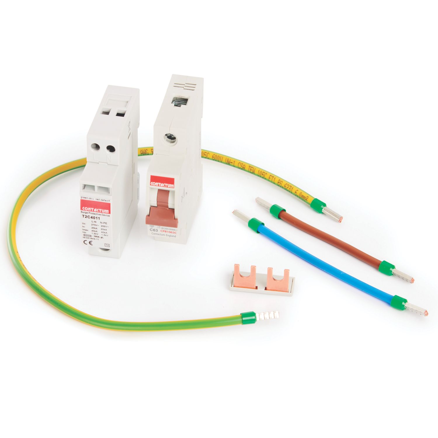 Contactum Defender SP & N Type 2 Surge Protection Device 40kA (792HA)