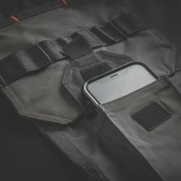 Scruffs Pro Flex Holster Work Trousers Graphite 36" W 32" L