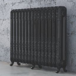 Arroll 794mm x 1009mm 5325BTU Black Cast Iron 2 Column Radiator