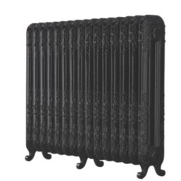 Arroll 794mm x 1009mm 5325BTU Black Cast Iron 2 Column Radiator