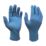 Site  Nitrile Powder-Free Disposable Chemical Gloves Blue Medium 100 Pack