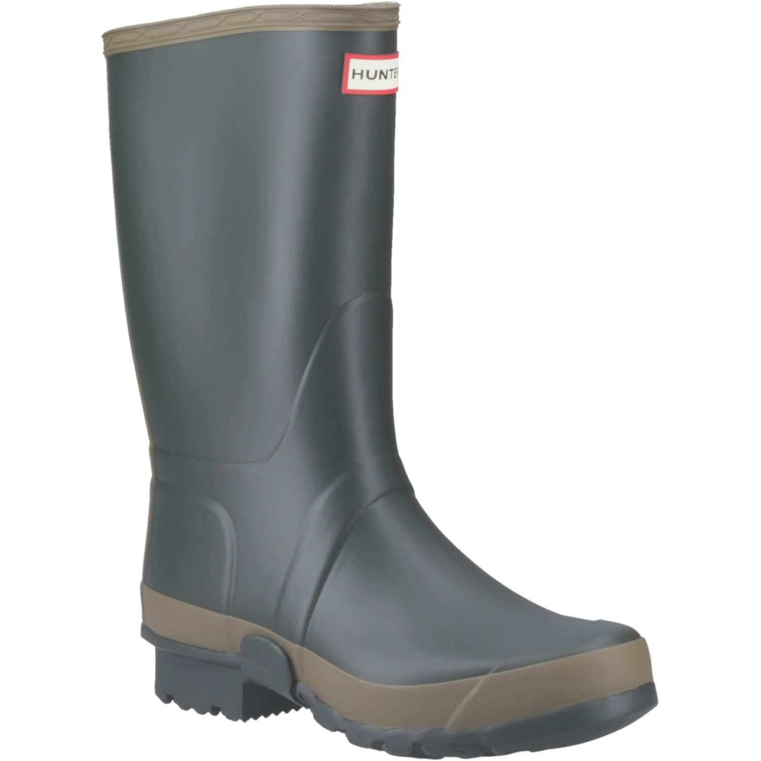 Hunter Gardener Size 7 Dark Olive Non Safety Wellies (792XW)