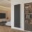 Azur 1800mm x 560mm 6819BTU Anthracite Vertical 3 Column Radiator