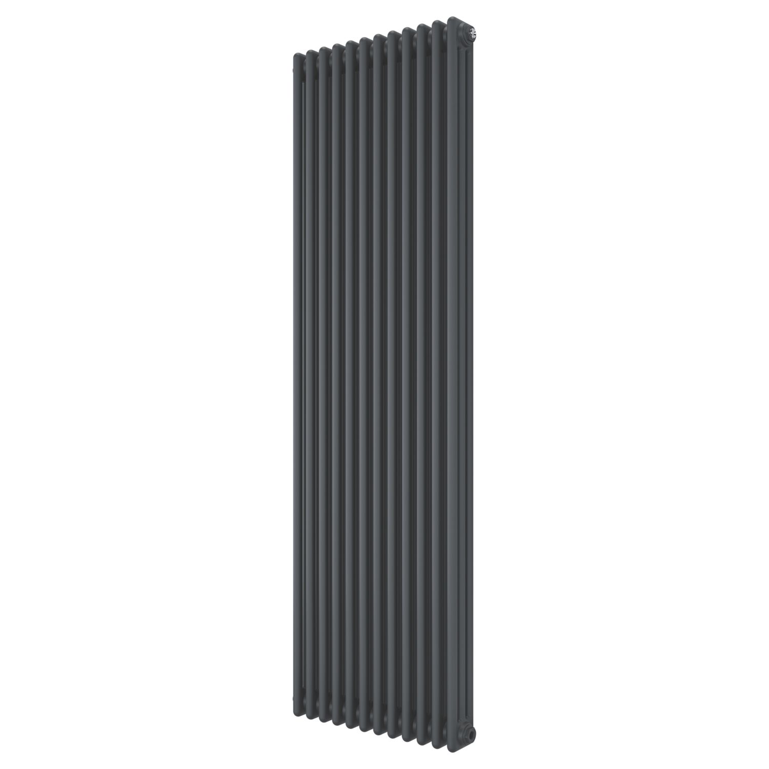 Azur 1800mm x 560mm 6819BTU Anthracite Vertical 3 Column Radiator (792YR)