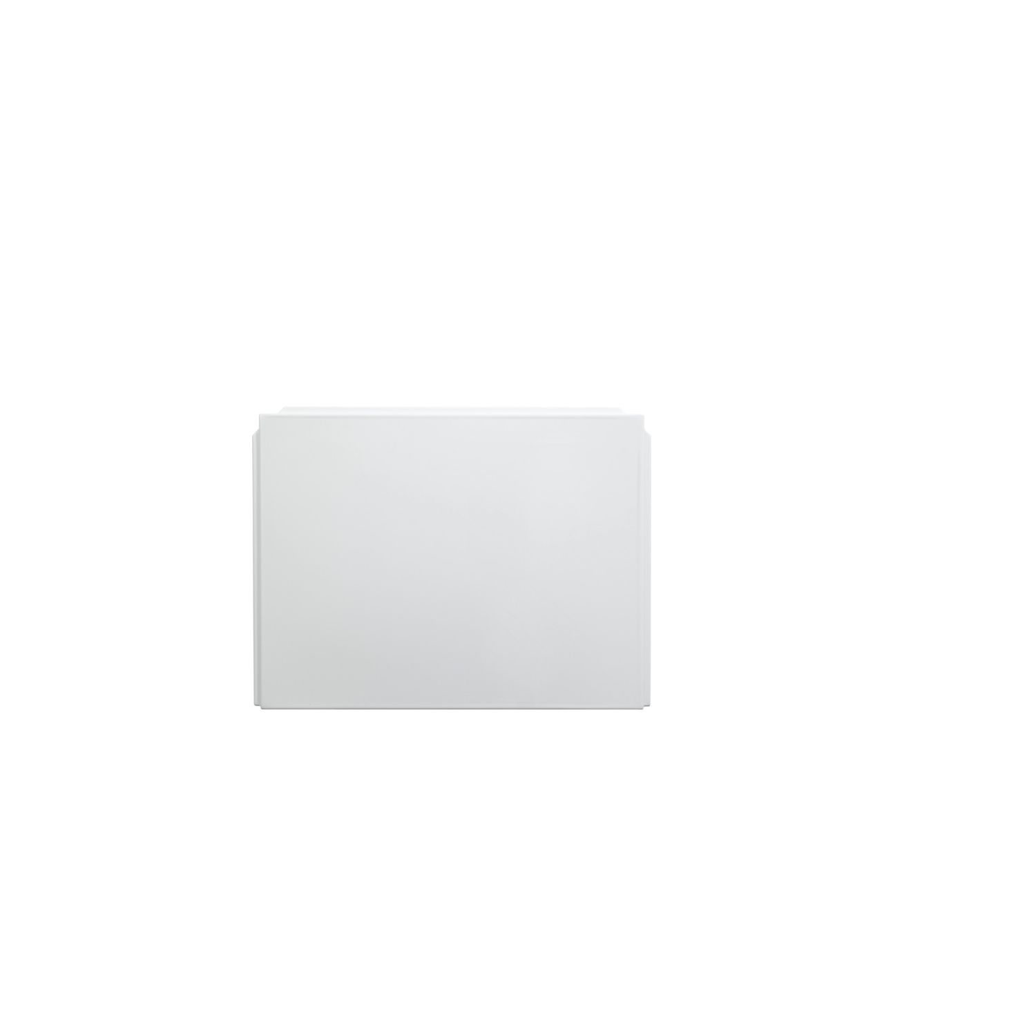 Grove Bath End Panel-To-Go Acrylic 720mm White (79346)