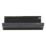 FloPlast  PVC Square Gutter Black 114mm x 3m 6 Pack