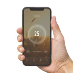 TCP 1250mm x 500mm 3412BTU Black Curved Electric Towel Radiator