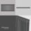Flomasta 600mm x 1190mm 5160BTU Anthracite Horizontal 3 Column Radiator
