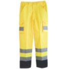 Pro RTX High Visibilty  Cargo Trousers Yellow 32" W 33" L
