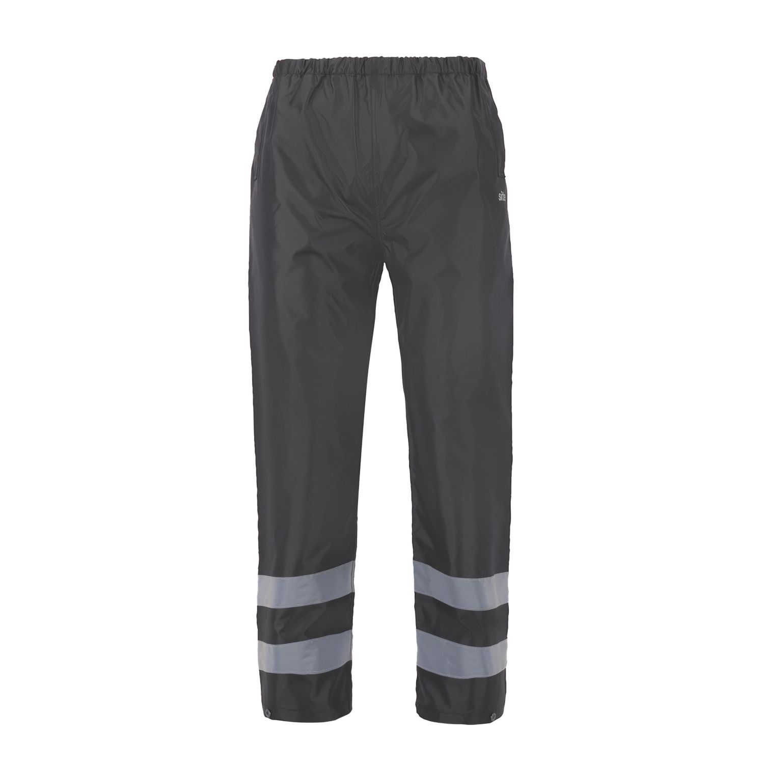 Site Wallinger Waterproof Overtrousers Black Small 26" W 29" L (793CN)
