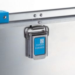 Zarges 73Ltr 400mm x 600mm x 410mm Silver Storage Box