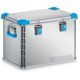 Zarges 73Ltr 400mm x 600mm x 410mm Silver Storage Box