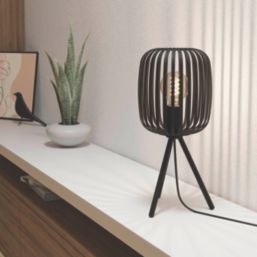 Eglo Romazzina Table Lamp Black