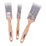Fortress Trade Flat Paint Brush Set 3 Pieces